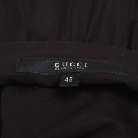 Gucci Blouse in donkerbruin