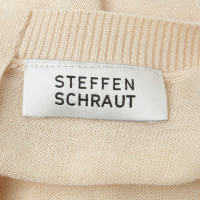 Steffen Schraut Strickpullover in Creme