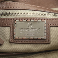 Giorgio Armani Handtasche aus Wildleder in Braun