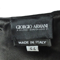Giorgio Armani Crop Top aus Samt