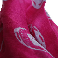 Alexander McQueen Silk scarf with print motif