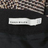 Karen Millen Rock mit Karo-Muster