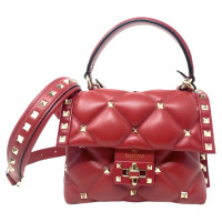 Valentino Garavani Candystud Bag Leather in Red