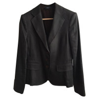 Les Copains Blazer aus Leinen in Grau