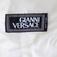 Gianni Versace Zijden Blazer in Off-White