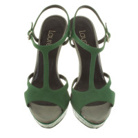 Laurèl Sandals in green