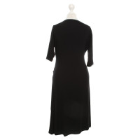 Velvet Kleid in Schwarz