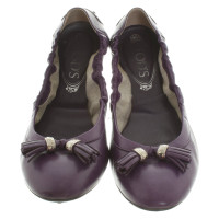Tod's Ballerinas in purple