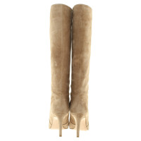 Gianvito Rossi Leather boots in beige