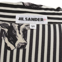 Jil Sander blouse en soie avec motif