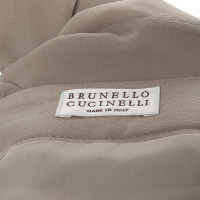 Brunello Cucinelli Lange rok in beige