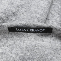 Luisa Cerano Pull en gris / blanc