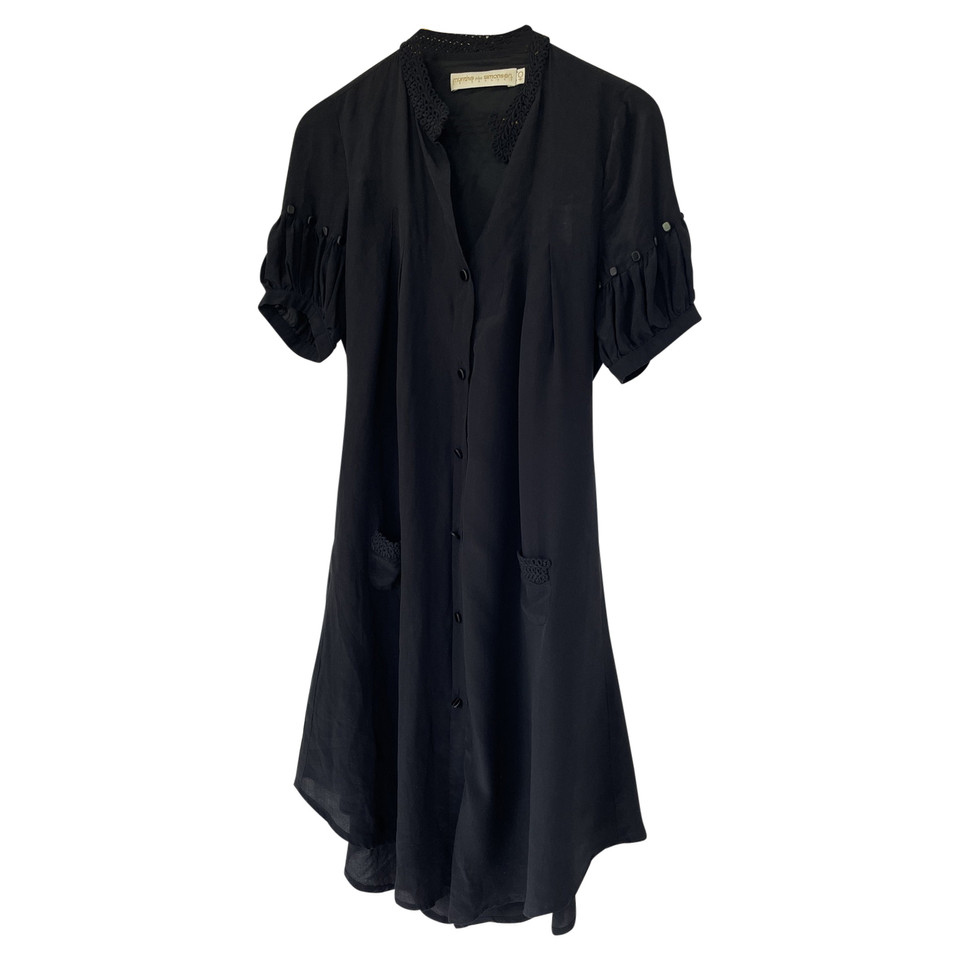 Munthe Plus Simonsen Dress Silk in Black