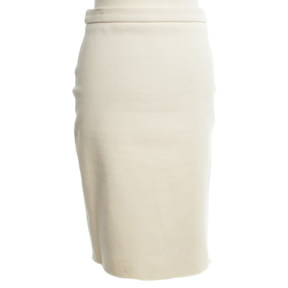 Lanvin Crème-kleurige rok