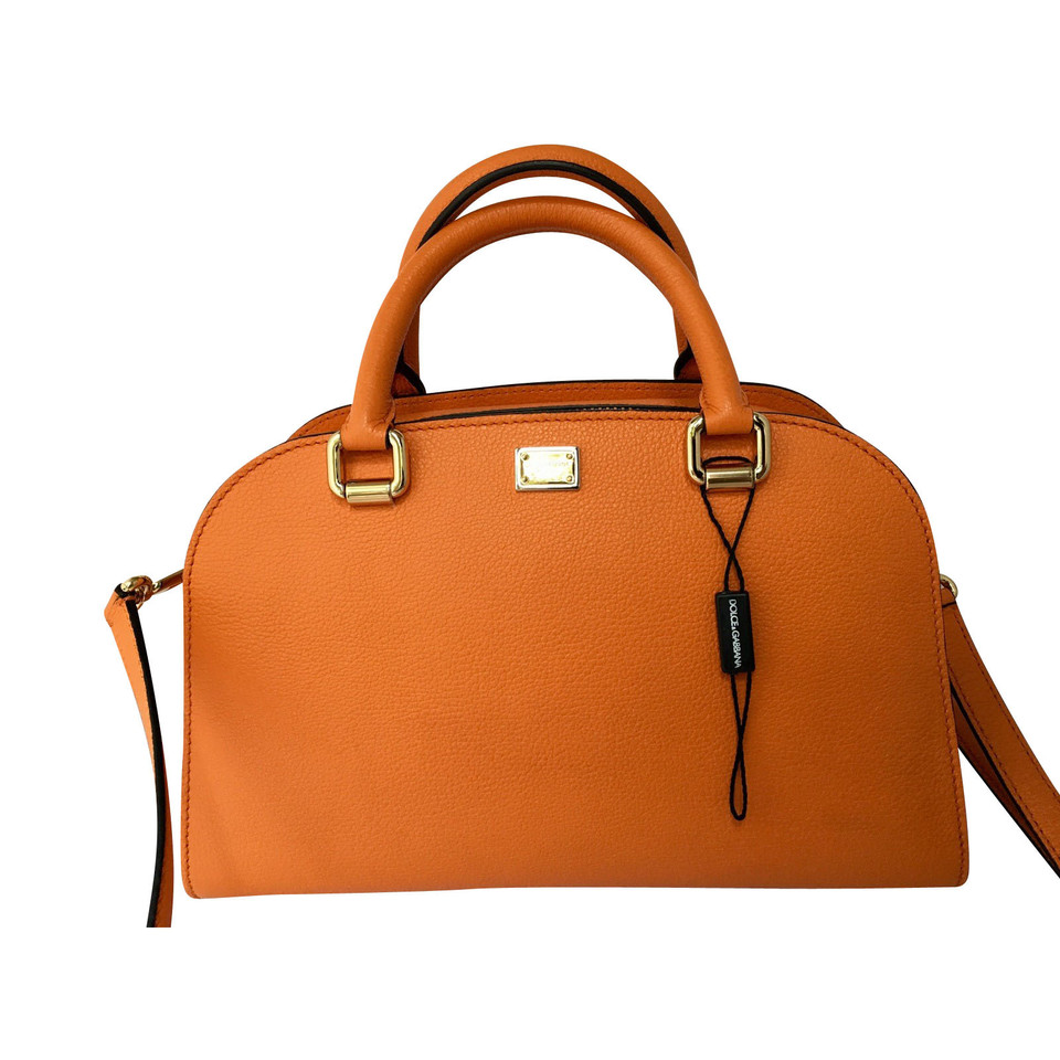Dolce & Gabbana Handbag Leather in Orange