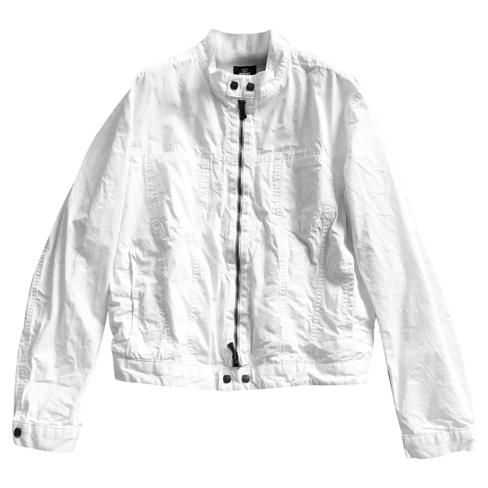 Versace Jacket/Coat in White