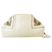 Salvatore Ferragamo Pochette in Crema