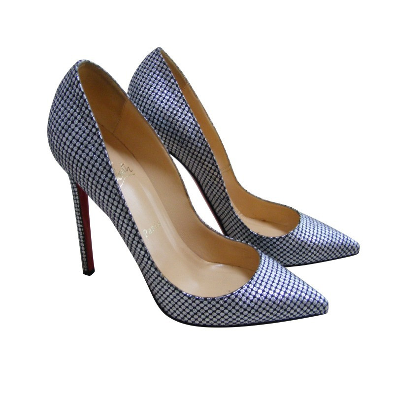 Christian Louboutin Pigalle 120 OMICRON fabric 