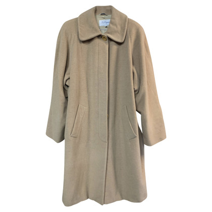 Les Copains Giacca/Cappotto in Lana in Beige