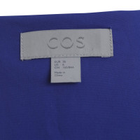 Cos Jurk wrap in Royal Blue