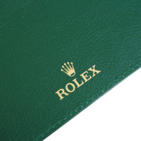 Rolex Accessoire Leer in Groen