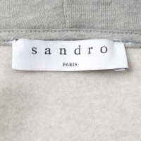 Sandro Hooded jacket with application