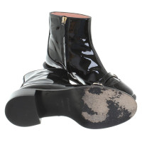 Rochas Ankle boots made of patent leather