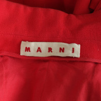 Marni Giacca/Cappotto in Lana in Rosso