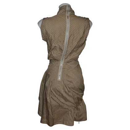 Karen Millen Kleid aus Baumwolle in Oliv