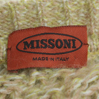 Missoni Chunky knit jacket in green