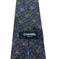 Chanel Accessori in Seta in Blu