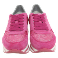 Hogan Trainers in Pink