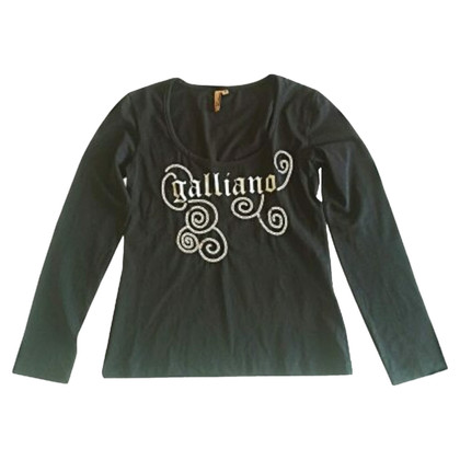 John Galliano Knitwear Cotton in Black