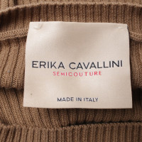 Erika Cavallini maglione color ocra