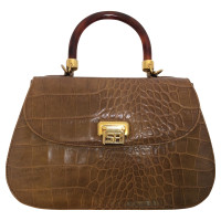 Sonia Rykiel Handbag Leather in Beige