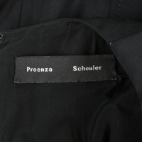 Proenza Schouler Dress Wool in Black