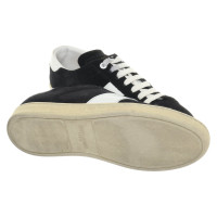 Saint Laurent Sneakers in Schwarz/Weiß