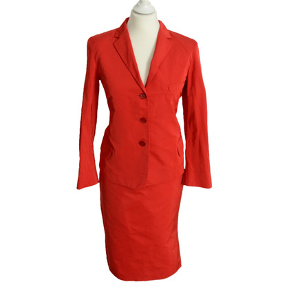 Jil Sander Costume en Rouge