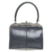 Aigner Handbag Leather in Blue