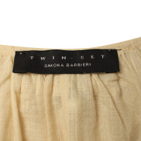 Twin Set Simona Barbieri blusa crema tg S