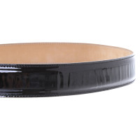 Rena Lange Belt Patent leather in Black
