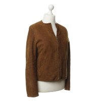 Hermès Suede jacket with Sheepskin lining