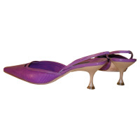 Alberta Ferretti Slingback-pumps en violet