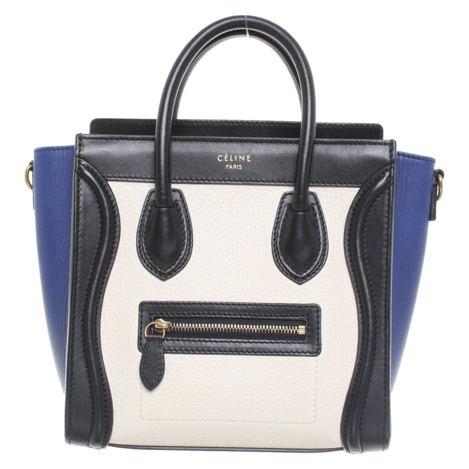 Céline Luggage Micro en Cuir