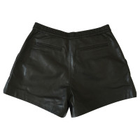 Karl Lagerfeld Kurze Leder-Shorts