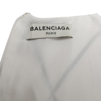 Balenciaga Robe en noir / blanc