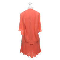 Valentino Garavani Kleid aus Seide in Orange