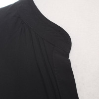 Velvet top in black
