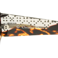 Christian Dior Sonnenbrille mit Schildpattmuster