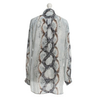 Max & Co Silk blouse with snake pattern